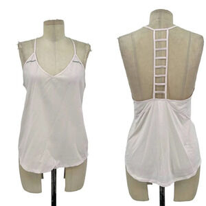 Lululemon Breezy Singlet Tank Top in Pale‎ Pink Size 6